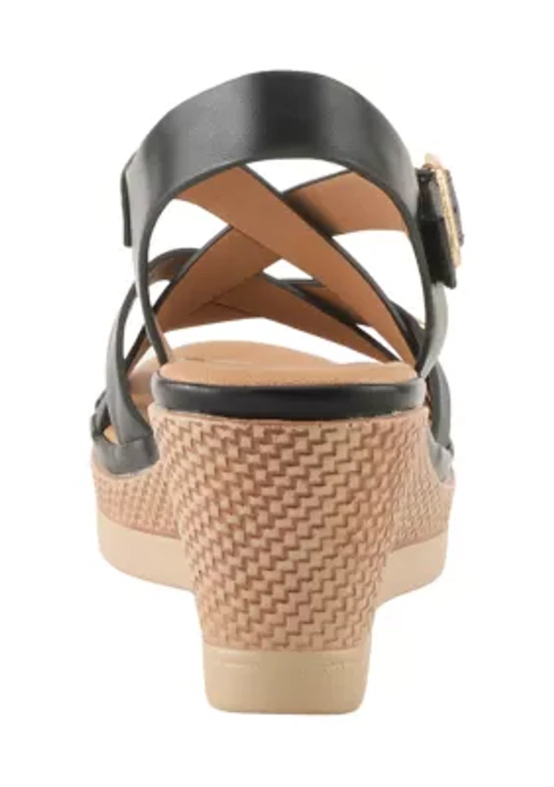 Vanjee Wedge Sandals