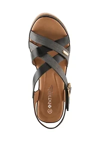 Vanjee Wedge Sandals