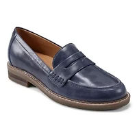 Javas Round Toe Casual Slip-on Penny Loafers
