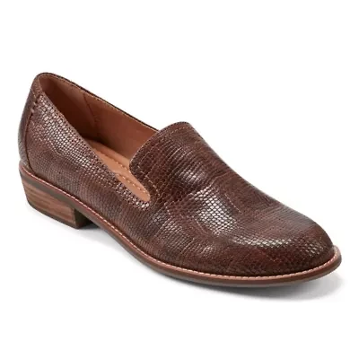 Edna Round Toe Casual Slip On Flat Loafers