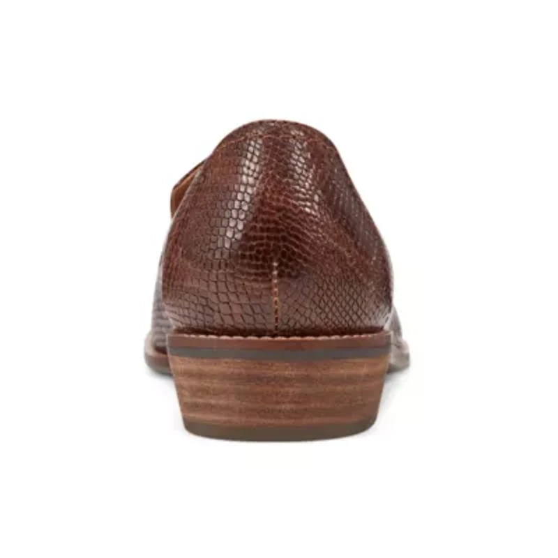 Edna Round Toe Casual Slip On Flat Loafers