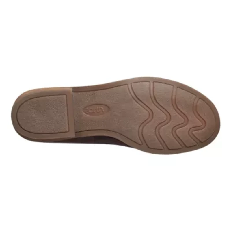 Edna Round Toe Casual Slip On Flat Loafers