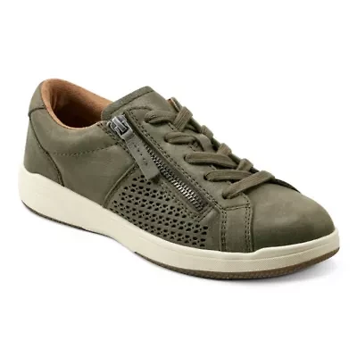 Netta Round Toe Casual Lace Up Sneakers