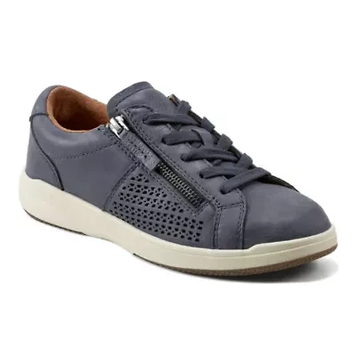 Netta Round Toe Casual Lace Up Sneakers