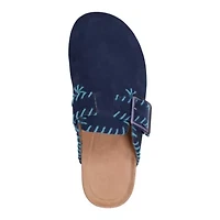 Gena Round Toe Slip-on Flat Casual Clogs