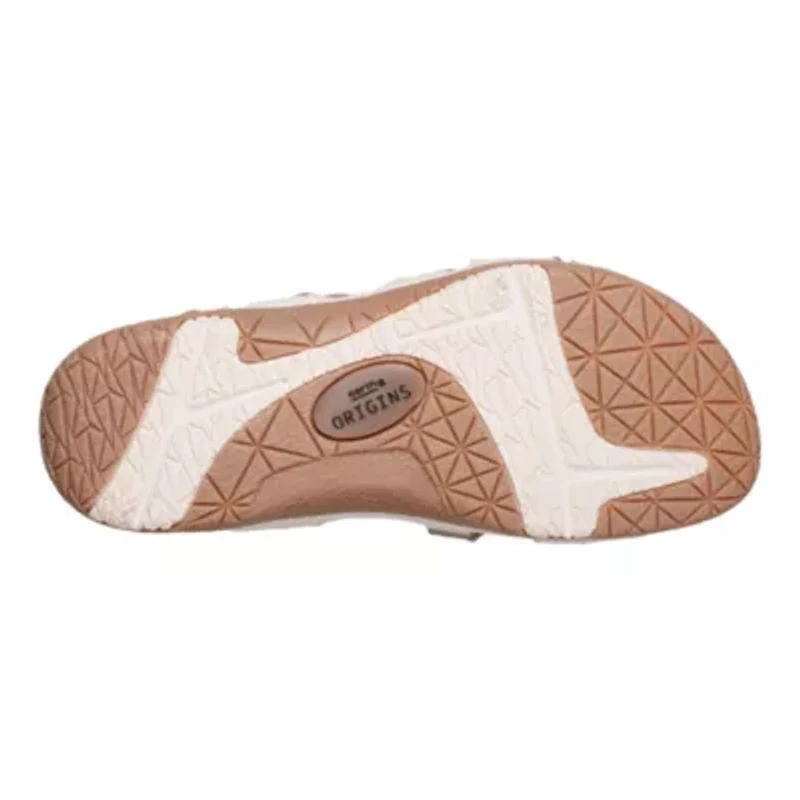 Seravi Strappy Round Toe Casual Sandals
