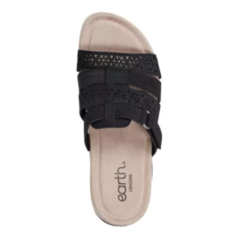 Sinci Round Toe Slip-on Casual Sandals