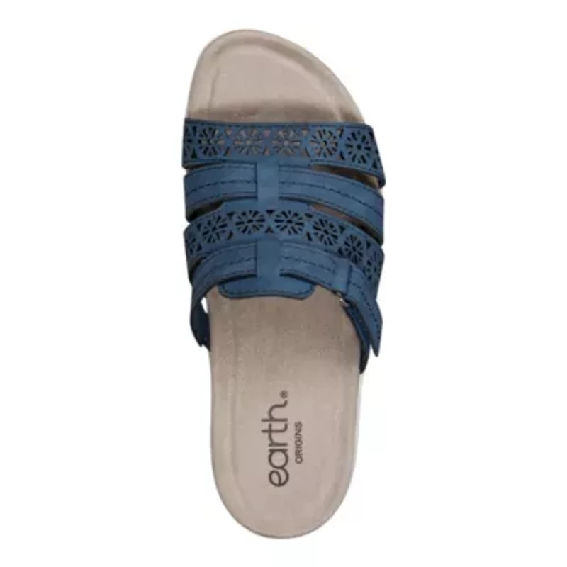 Sinci Round Toe Slip-on Casual Sandals
