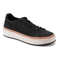 Knight Round Toe Lace-up Casual Sneakers