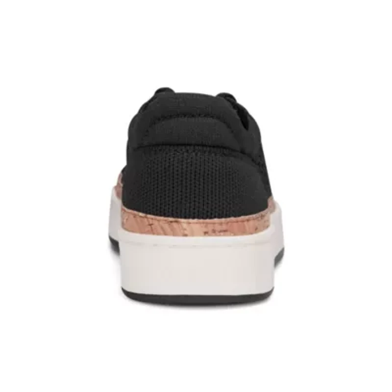 Knight Round Toe Lace-up Casual Sneakers
