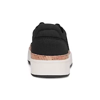Knight Round Toe Lace-up Casual Sneakers