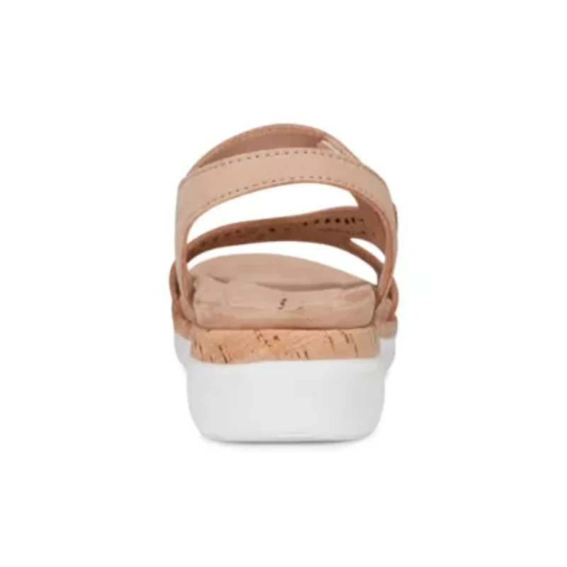 Recent Round Toe Casual Slingback Flat Sandals