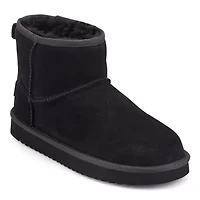 Wonders Round Toe Casual Cozy Ankle Booties
