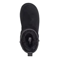 Wonders Round Toe Casual Cozy Ankle Booties