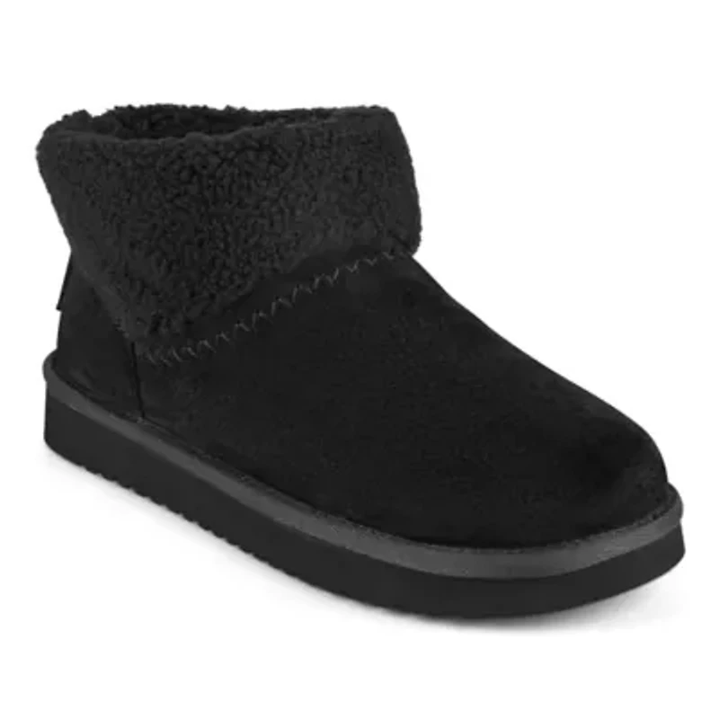 Wylson Round Toe Casual Cozy Booties