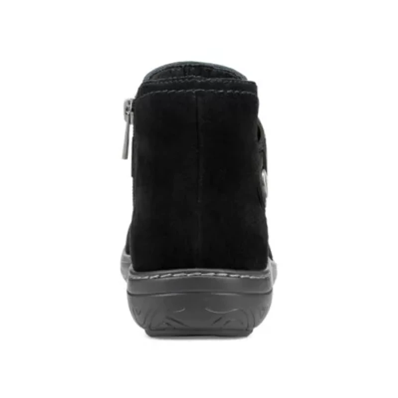 Synal Woven Round Toe Flat Casual Booties