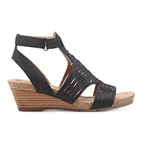 Helodie Ankle Strap Casual Wedge Sandals