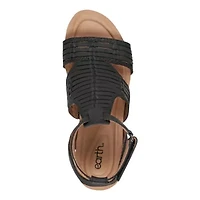 Helodie Ankle Strap Casual Wedge Sandals