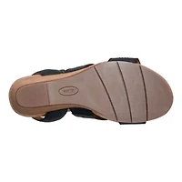 Helodie Ankle Strap Casual Wedge Sandals