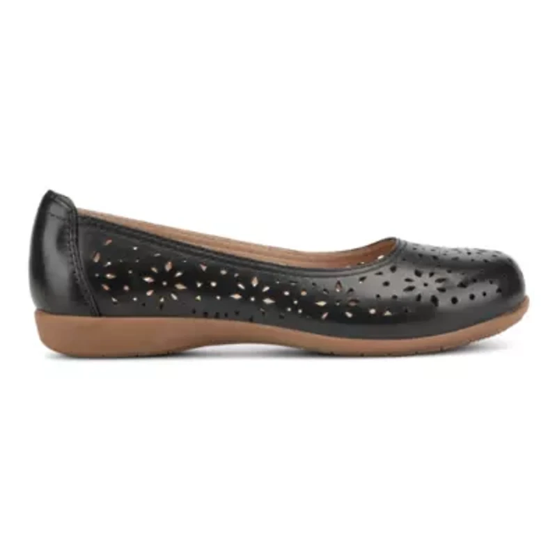 Bentlee Round Toe Casual Slip-on Ballet Flats