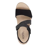 Reston Round Toe Strappy Casual Flat Sandals