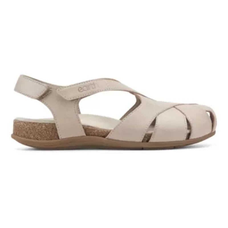 Brentia Closed Toe Casual Flat Sandals