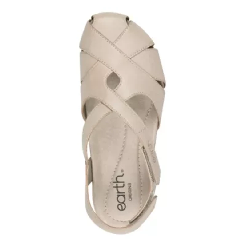 Brentia Closed Toe Casual Flat Sandals