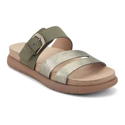 Ayden Open Toe Casual Slip-on Strappy Sandals
