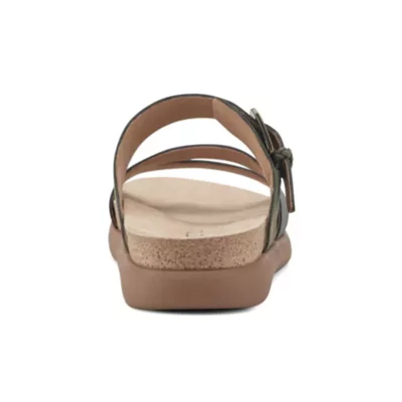 Ayden Open Toe Casual Slip-on Strappy Sandals