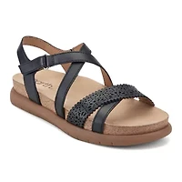 Athena Round Toe Strappy Sandals