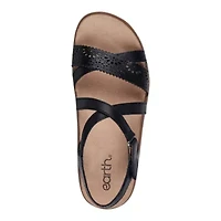 Athena Round Toe Strappy Sandals