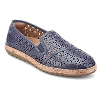 Tomlyn Round Toe Slip-on Casual Flats
