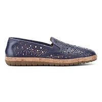 Tomlyn Round Toe Slip-on Casual Flats