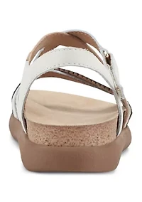 Athena Round Toe Strappy Sandals