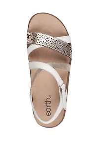 Athena Round Toe Strappy Sandals