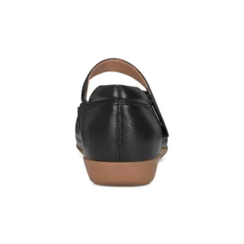 Brady Round Toe Adjustable Strap Casual Flats