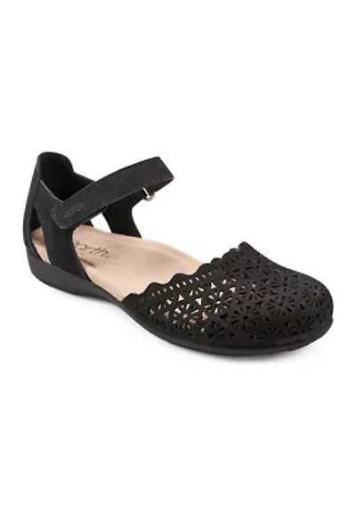 Bronnie Round Toe Casual Slip On Flat Shoes