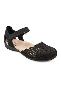 Bronnie Round Toe Casual Slip On Flat Shoes