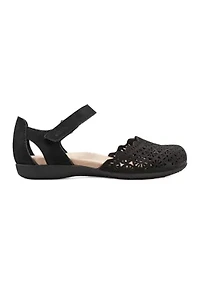 Bronnie Round Toe Casual Slip On Flat Shoes