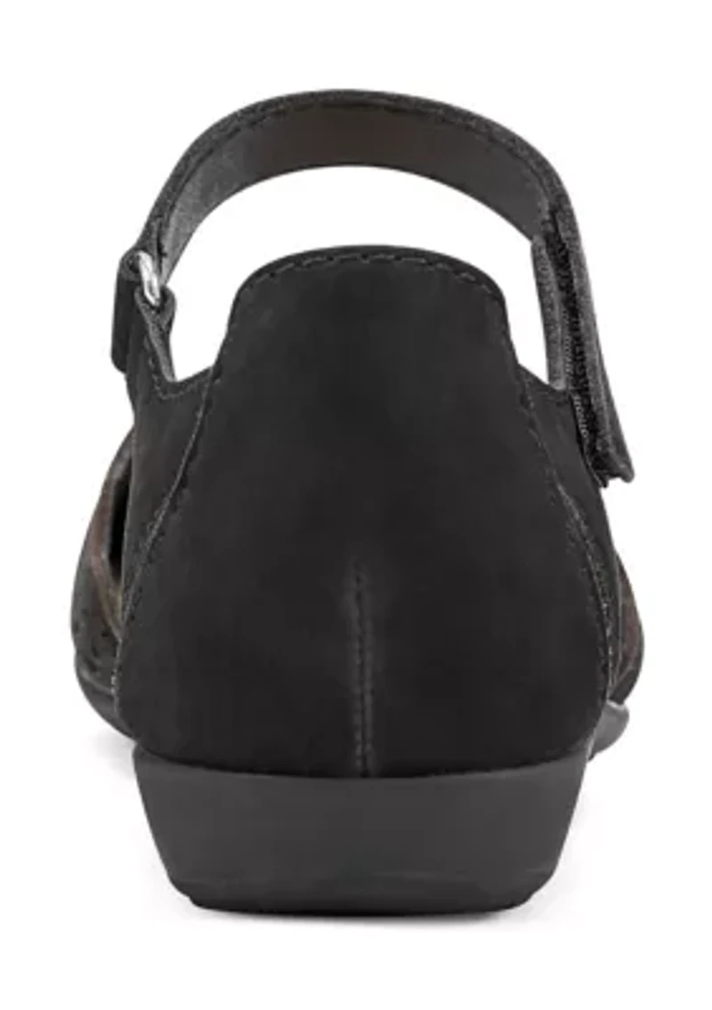 Bronnie Round Toe Casual Slip On Flat Shoes