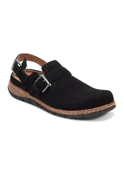 Elmonte Round Toe Casual Slingback Clogs