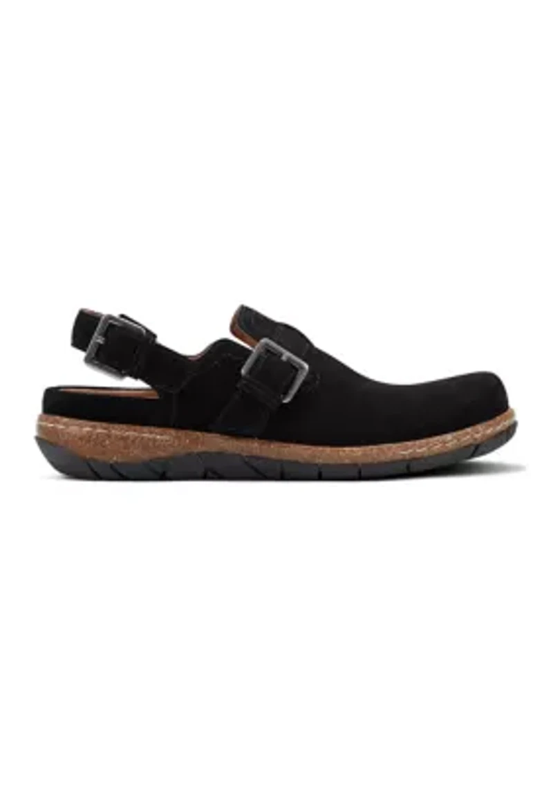Elmonte Round Toe Casual Slingback Clogs
