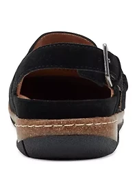 Elmonte Round Toe Casual Slingback Clogs