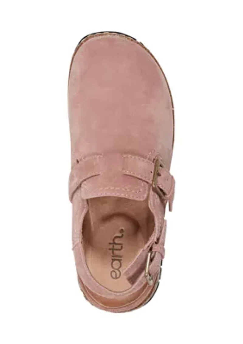 Elmonte Round Toe Casual Slingback Clogs