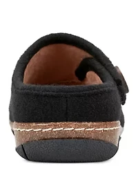 Ezra Round Toe Casual Slip On Flat Clogs