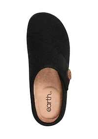 Ezra Round Toe Casual Slip On Flat Clogs