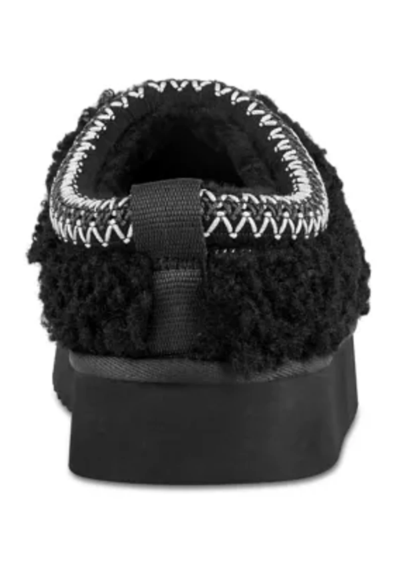 Freyya Round Toe Platform Casual Slip-On Mules