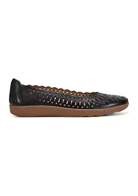 Luna Round Toe Casual Slip On Ballet Flats