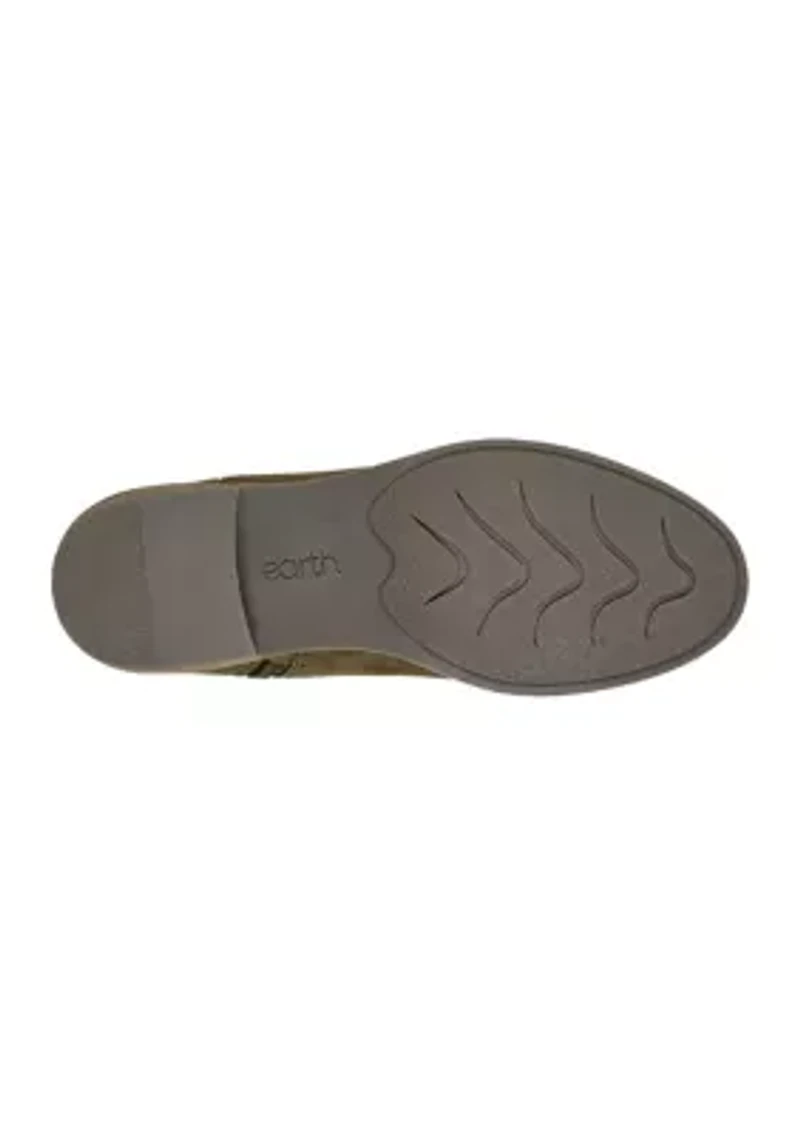 Oslo Block Heel Round Toe Casual Booties
