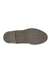 Oslo Block Heel Round Toe Casual Booties